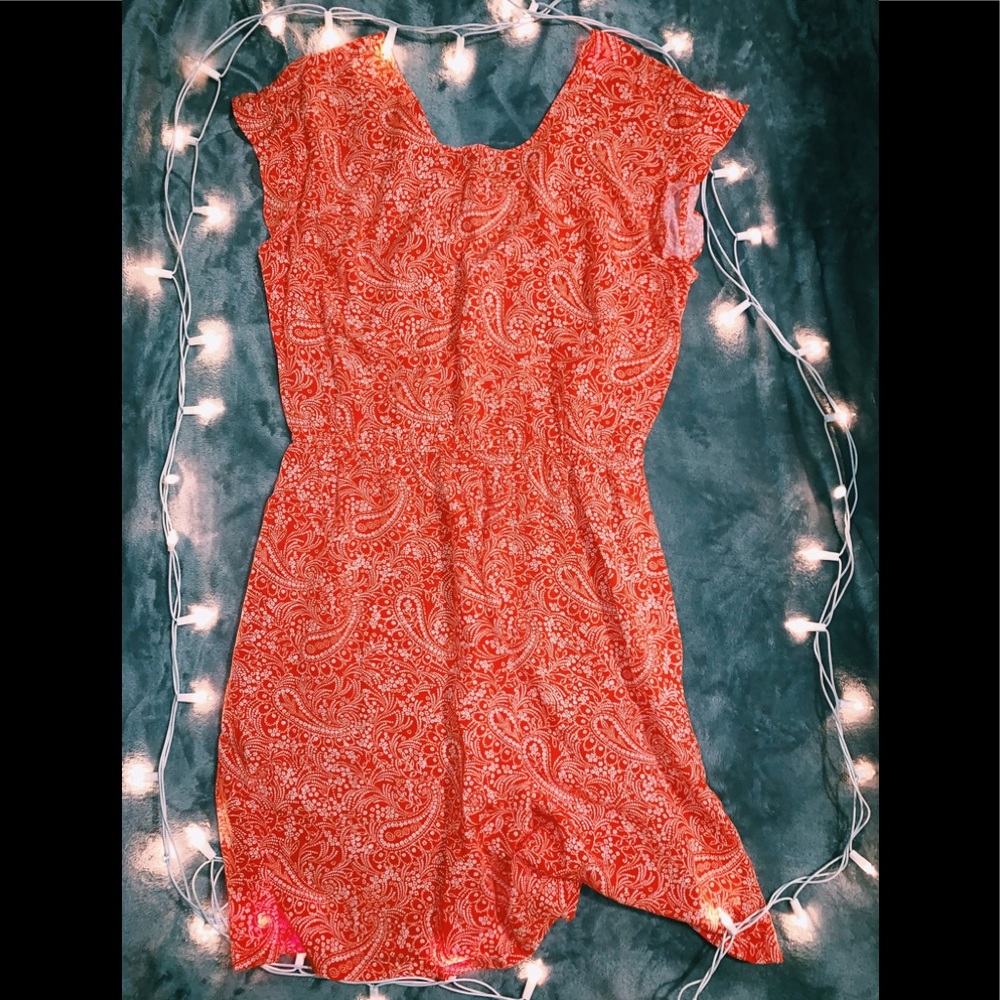 Orange Dress